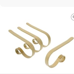 Haute DecorHaute Decor The Original MantleClip® Stocking Holder - 4 Pack (Text